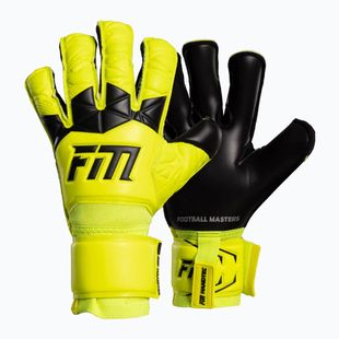 Mănuși de portar Football Masters Invictus X yellow fluo