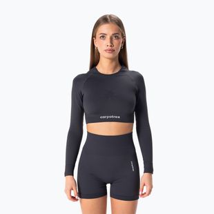 Longsleeve de antrenament pentru femei Carpatree Allure Seamless titanium grey