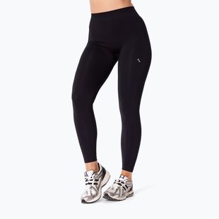Colanți de antrenament pentru femei Carpatree Eris Seamless black/orchid