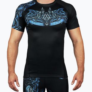 Jachetă pentru bărbați Ground Game Viking Rashguard negru-albastru 21RASHVIK