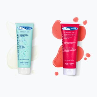 Set de cosmetice pentru păr TRISWIM chlorine removal shampoo + conditioner 250 ml lychee/mango