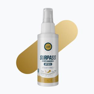 Spray de protecție solară SURPASS Sports Sunscreen SPF 30+ alb