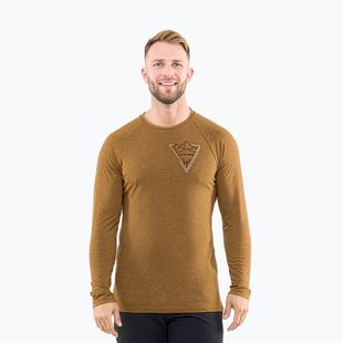 Longsleeve termoactiv pentru bărbați Viking Andali brown