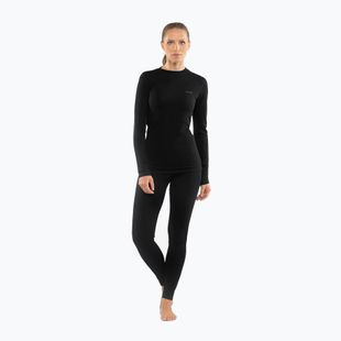 Set de lenjerie termoactivă pentru femei Viking Meriboo Base Layer black