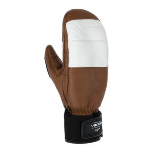 Mănuși de schi Viking Send It brown/white