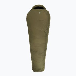 Sac de dormit Alpinus Wide & Long Fiber Pro 1050 230 cm/dreapta verde pin