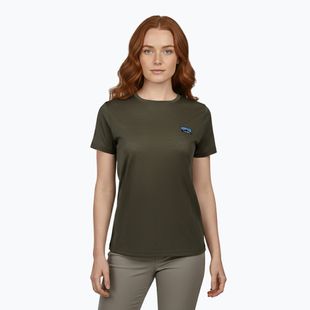 Tricou de trekking pentru femei Alpinus Otago olive