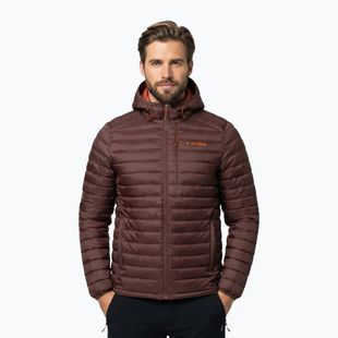 Geacă cu puf pentru bărbați Alpinus Kiruna brown