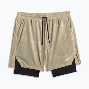 Pantaloni scurți pentru bărbați 4F Athletic FNK M1424 beige