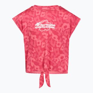 Tricou pentru copii 4F The Color's Energy F1965 light pink allover