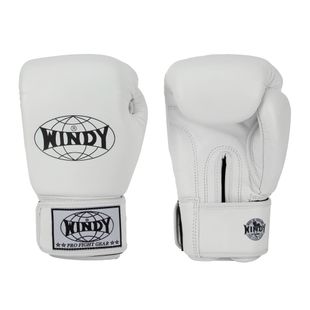 Mănuși de box WINDY Classic Genuine Leather white