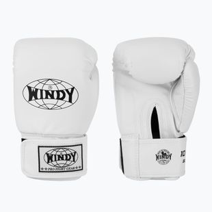 Mănuși de box WINDY Classic Synthetic Leather white