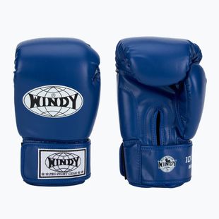 Mănuși de box WINDY Classic Synthetic Leather blue
