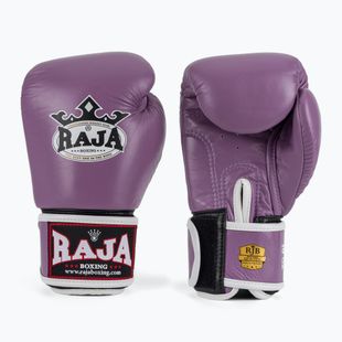 Mănuși de box RAJA BOXING Single Standard Genuine Leather purple