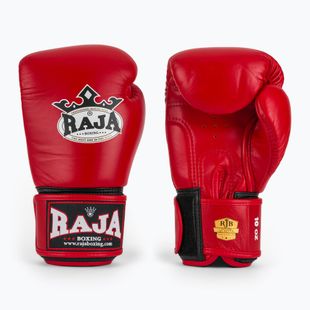 Mănuși de box RAJA BOXING Single Standard Genuine Leather red