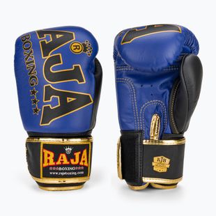 Mănuși de box RAJA BOXING Origin Standard Genuine Leather blue