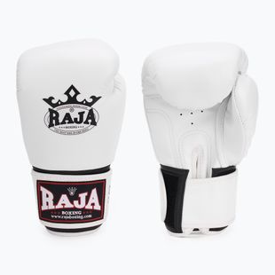 Mănuși de box RAJA BOXING Single Semi Leather white