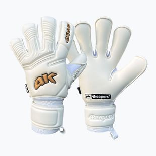 Mănuși de portar pentru copii 4keepers Champ VII RF2G Jr aurii/albe