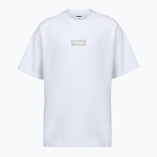Tricou bărbați PROSTO Box Logo alb