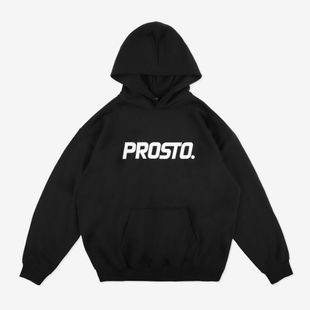 Hanorac bărbați PROSTO Biolog Hoodie negru