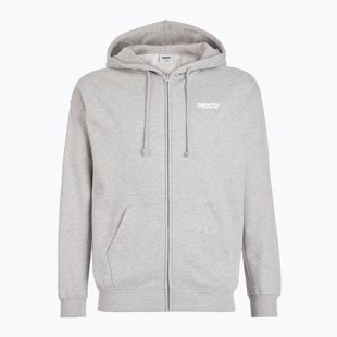 Hanorac pentru bărbați PROSTO Hoodie Logo Zip gray