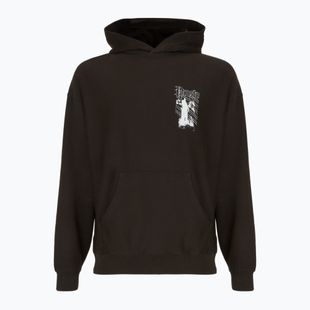 Hanorac pentru bărbați PROSTO Shadow Hoodie washed black