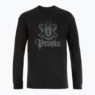 Longsleeve bărbați PROSTO Crest negru