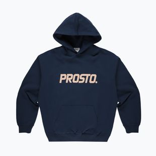 Bluză pentru bărbați PROSTO Big Logo Hoodie navy