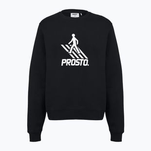 Bluză pentru bărbați PROSTO Crossing Crewneck black
