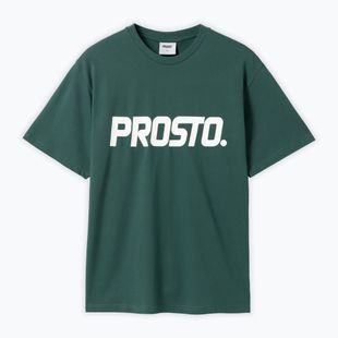 Tricou pentru bărbați PROSTO Big Log bottle green