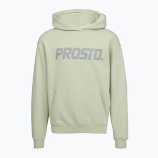 Bluză pentru bărbați PROSTO Hoodie Big Log mint green