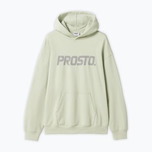 Bluză pentru bărbați PROSTO Hoodie Big Log mint green