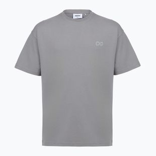 Tricou pentru bărbați PROSTO Big Log Infinity gray