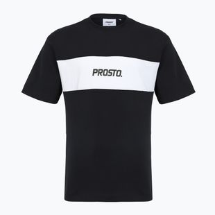 Tricou pentru bărbați PROSTO Root black/white