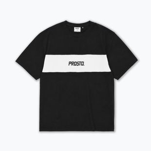 Tricou pentru bărbați PROSTO Root black/white