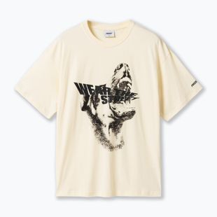 Tricou pentru bărbați PROSTO Bark off white