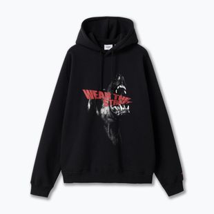 Bluză pentru bărbați PROSTO Hoodie Bark black