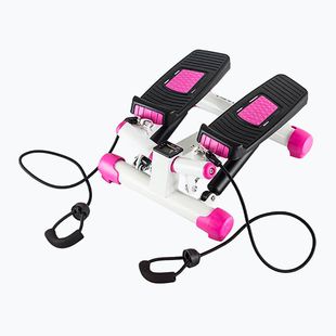 Stepper înclinat HMS S3033 biały/różowy