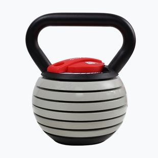 Kettlebell ajustabil HMS KR40 gri/negru