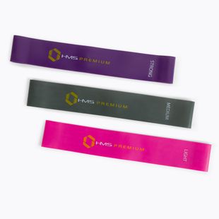 Set benzi de exerciții HMS Pro Gu04, color, 17-33-101