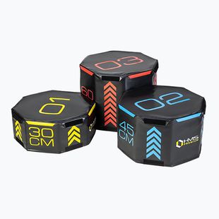 Set de cutii pliometrice HMS PYOBS01 Octagon Premium multicolor