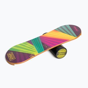 Placă de echilibru cu rolă Trickboard Classic Chica colorată TB-17193