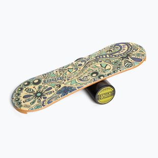 Placă de echilibru cu rolă Trickboard Classic Aloha colorată TB-17209