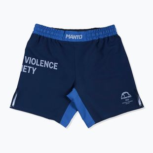 Pantaloni scurți de antrenament MANTO Society bleumarin