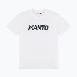 Tricou pentru bărbați MANTO Logo alb