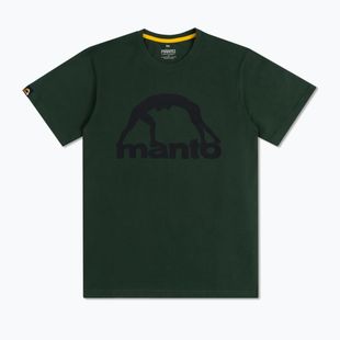 Tricou pentru bărbați MANTO Vibe 25 verde pin/negru