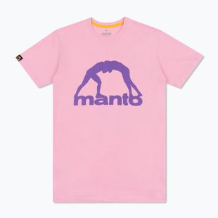 Tricou pentru bărbați MANTO Vibe 25 roz/mov