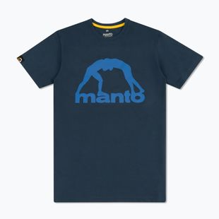 Tricou pentru bărbați MANTO Vibe 25 bleumarin/albastru
