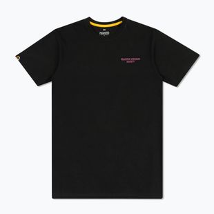 Tricou pentru bărbați MANTO Society 25 onix negru