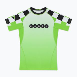 Rashguard pentru bărbați MANTO Two Sides verde